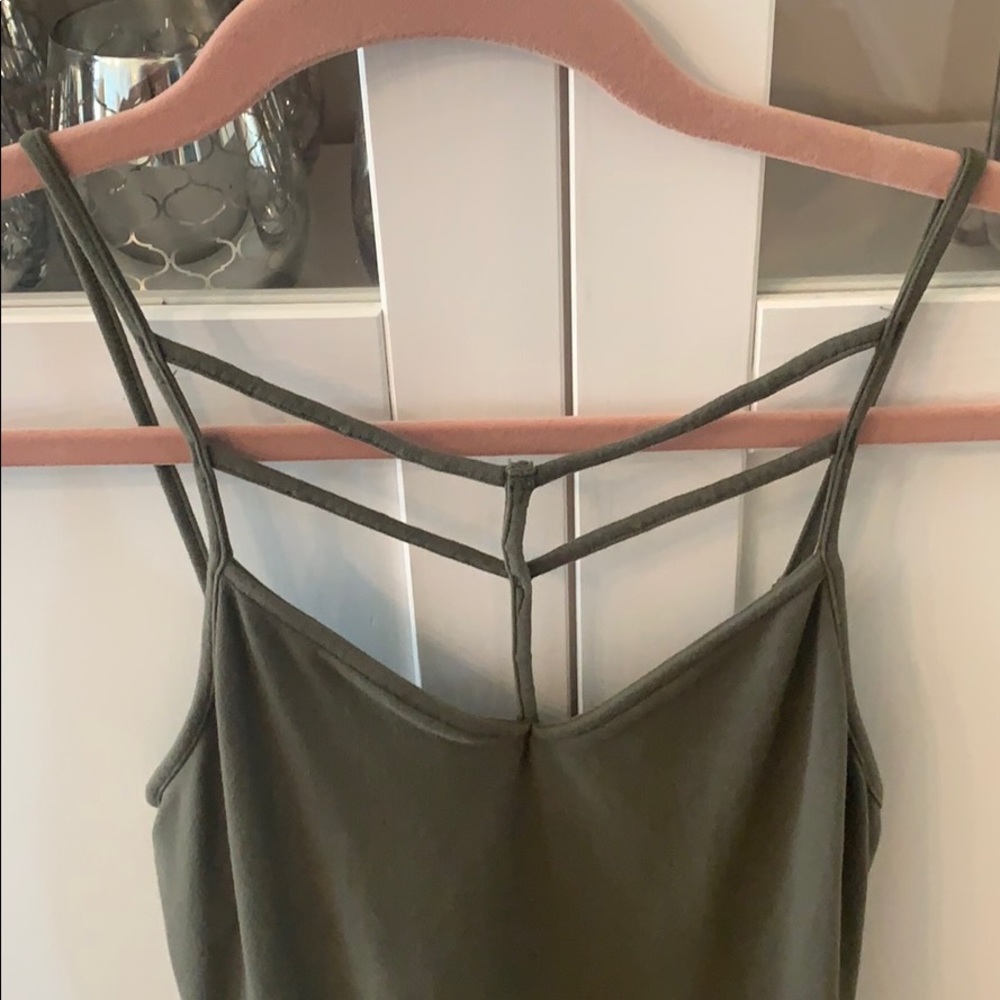 Express olive dress - Picture 2 of 4